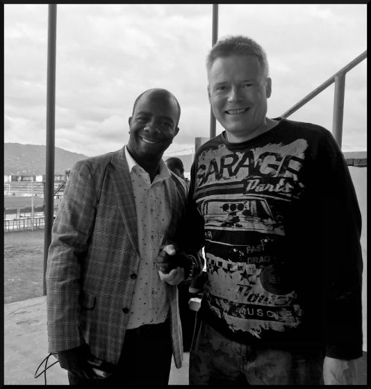 Ally Ngala and Tapani Tyynelä